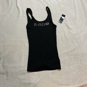 Bebe logo tank